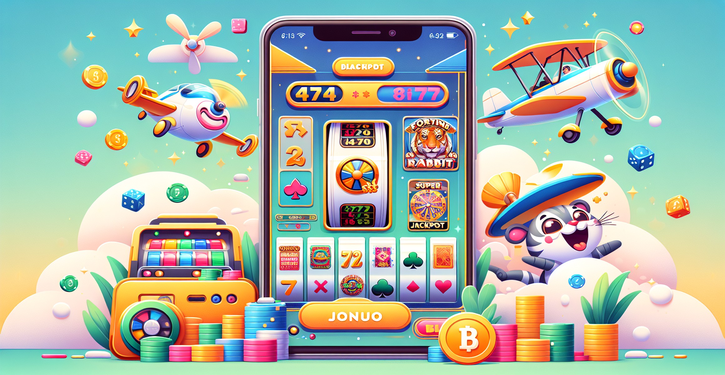 Fortune Rabbit Slots on 1WINS - Play for exciting jackpots